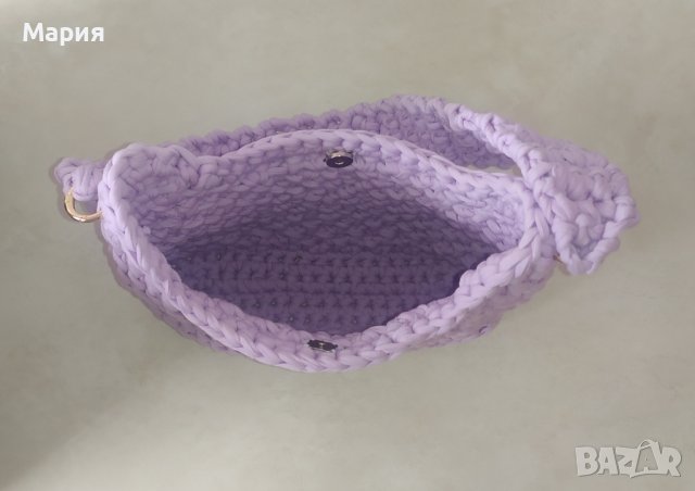 Плетена дамска чанта , снимка 5 - Чанти - 41862952
