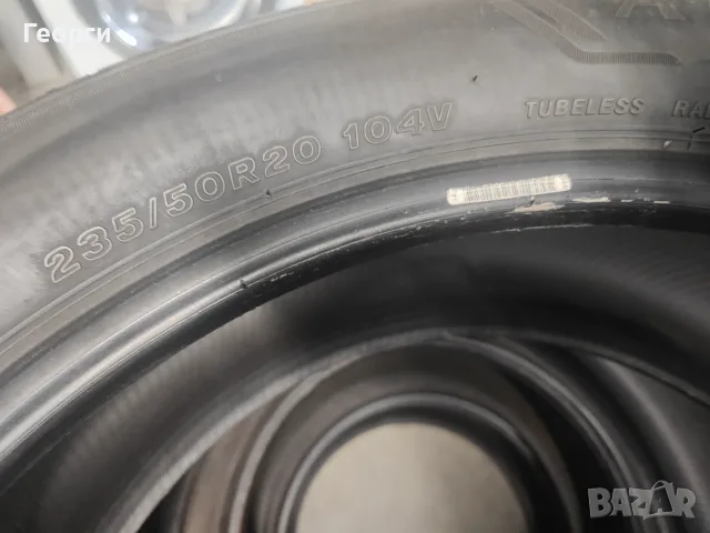 2бр. летни гуми 235/50/20 Bridgestone, снимка 6 - Гуми и джанти - 56154628