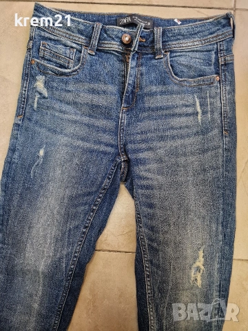 Zara дамско дънки номер 26, снимка 8 - Дънки - 53508111