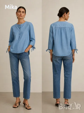 Дамска риза Massimo Dutti 100% лиосел