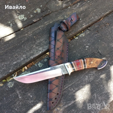 Нож ръчна изработка, снимка 9 - Ножове - 56337648