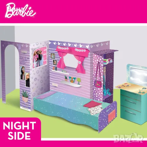 LISCIANI - BARBIE My Night & Day Loft - Комплект къща за кукли + кукла, снимка 5 - Кукли - 47286834