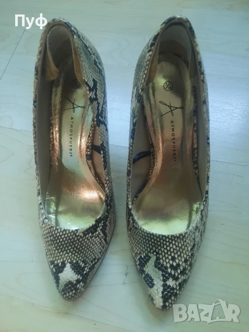 дамски обувки с тънак ток, снимка 1
