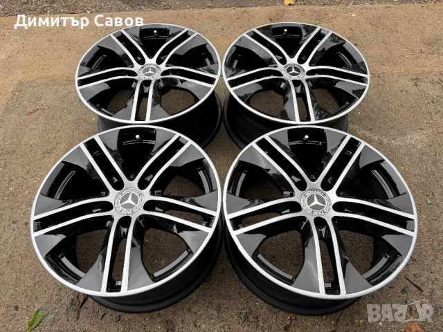 4 броя алуминиеви джанти за Mercedes-Benz  E-Class  17, снимка 2 - Гуми и джанти - 51943110