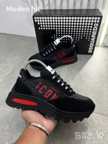 DSQUARED2 мъжки маратонки висок клас реплика, снимка 11 - Маратонки - 53171652