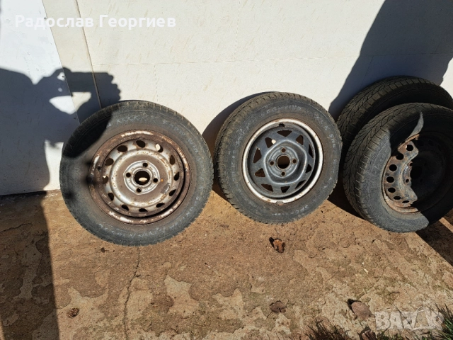 Гуми с джанти Опел Корса Б 