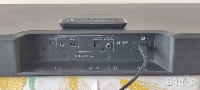 Перфектен саундбар Denon DHT-T110. С Дистанционно управление и книжка., снимка 4 - Тонколони - 52883170