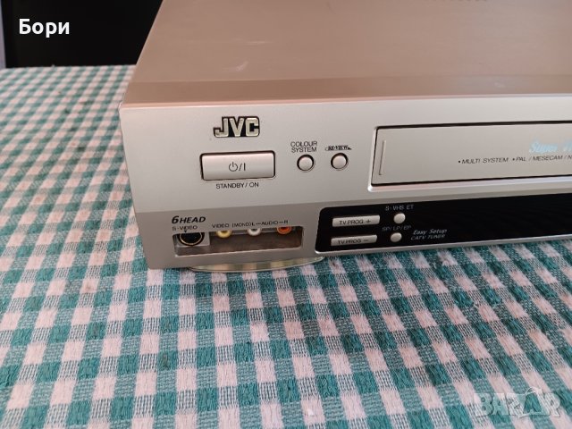 JVC S-VHS HR-S5600AM Super-VHS, снимка 5 - Плейъри, домашно кино, прожектори - 42678344