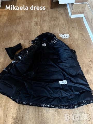 Moncler!Разкошно дълго топло зимно яке MonclerС М Л размер, снимка 10 - Якета - 52286474