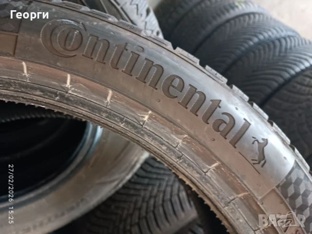 2бр. зимни гуми 255/40/21 Continental, снимка 5 - Гуми и джанти - 53666473