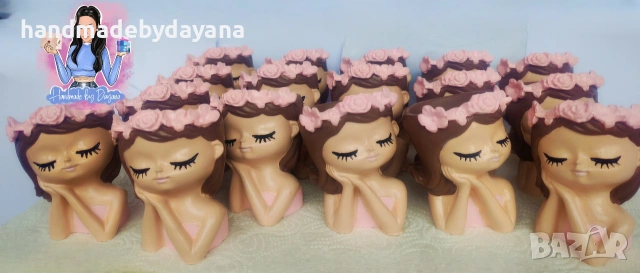 Кашпа - момиче , снимка 2 - Декорация - 53295718