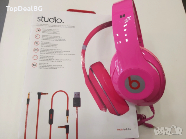 Слушалки STUDIO Beats by Dr.Dre , снимка 2 - Слушалки и портативни колонки - 53635883