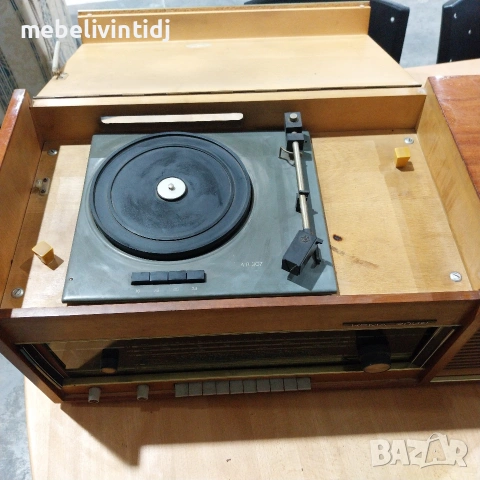Ретро радиограмофон Rema 2080 Phono, снимка 7 - Антикварни и старинни предмети - 53762953