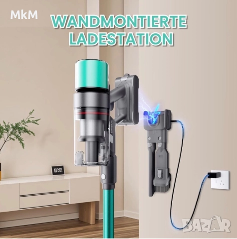 SmartAI V5 безкабелна прахосмукачка, 55 Kра/600 W/80минути , снимка 10 - Прахосмукачки - 52266027