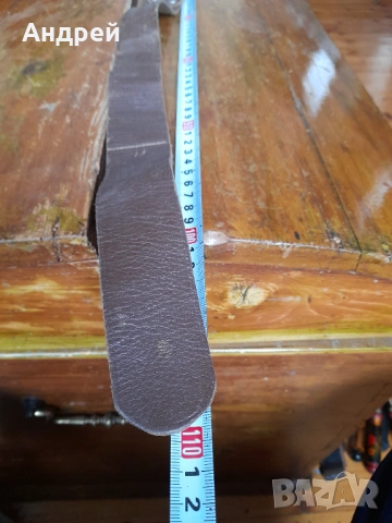 Стара кожена ремъчка,ремък за пушка #16, снимка 7 - Оборудване и аксесоари за оръжия - 53519115