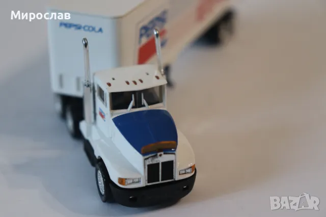HERPA H0 1/87 KENWOOD USA КАМИОН ТИР PEPSI МОДЕЛ КОЛИЧКА, снимка 8 - Колекции - 49963327