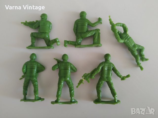Войници. Модерна армия. (светлозелени). 6 бр., снимка 2 - Колекции - 42274395