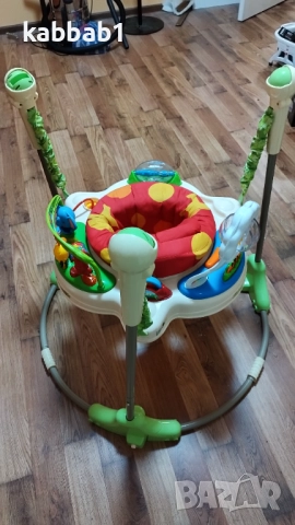 Бънджи център - проходилка за бебе Tiibaby с животни, снимка 3 - Проходилки - 52905856