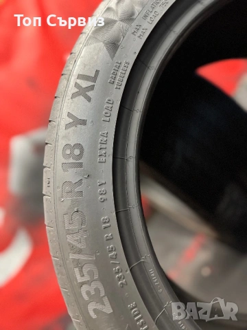 235 45 18, Летни гуми, Continental PremiumContact6, 2 броя, снимка 7 - Гуми и джанти - 53618326