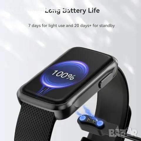 Нов умен Смарт часовник 1.47" Фитнес Тракер Пулсомер Спорт IP68, снимка 5 - Смарт гривни - 49289676