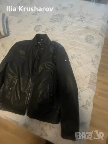 Кожено яке Tommy Hilfiger 54 , снимка 2 - Якета - 50250912
