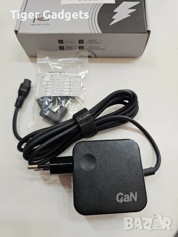 NEUE DAWN 65W GaN зарядно за ASUS VivoBook и ZenBook 13/14 с 4 конектора, снимка 2 - Части за лаптопи - 56073203