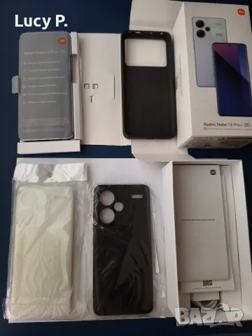 Като НОВ! Xiaomi Redmi Note 13 Pro+ 5G | 12GB/512GB | Aurora Purple | Гаранция до 2027 + подаръци, снимка 7 - Xiaomi - 55864669