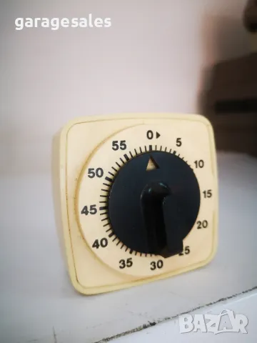 Ретро таймер с пружина, снимка 3 - Антикварни и старинни предмети - 47870065