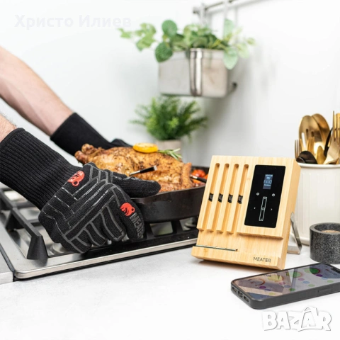 Смарт кухненски термометър MEATER Block Premium WiFi, снимка 4 - Други - 53173940