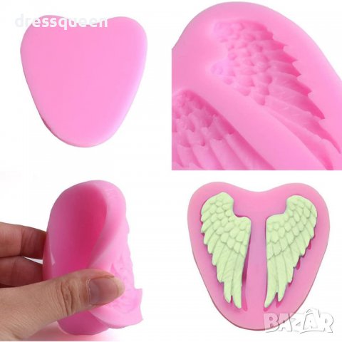 3798 Форма ангелски крила, снимка 2 - Форми - 38910857