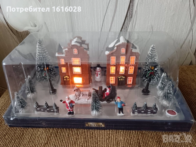 Нови LED светещи селца на фирмата MAGIC VILLAGE.с 2 светещи къщички, снимка 7 - Декорация за дома - 48360864