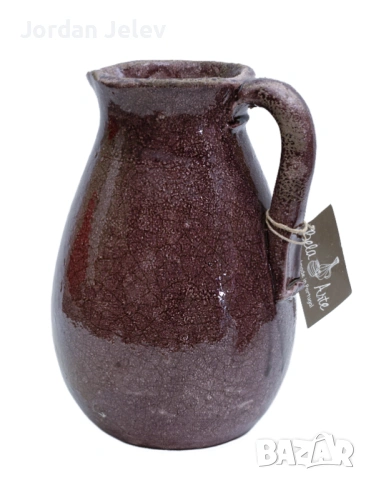 Ръчно изработен комплект от 4 кани и купа от Португалия., снимка 3 - Вази - 53442214