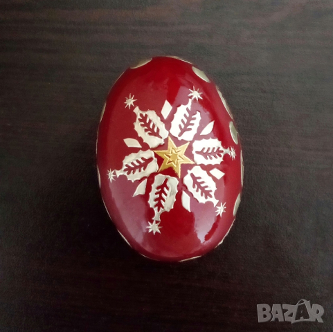 Великденско дървено яйце 