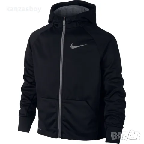 NIKE BOYS THERMA FULL ZIP HOODIE - страхотно юношеско горнище 