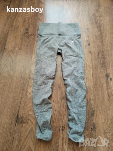 Gymshark Vital Rise - Безшевен фитнес клин КАТО НОВ ХС, снимка 11 - Клинове - 50774227