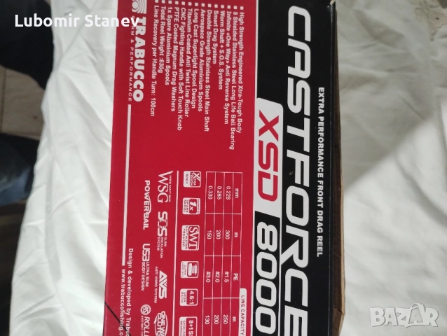 Cast force XSD 8000 Trabuco,Italy, снимка 2 - Макари - 52454138