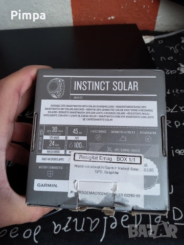 Garmin instinct solar часовник , снимка 8 - Смарт часовници - 53072256