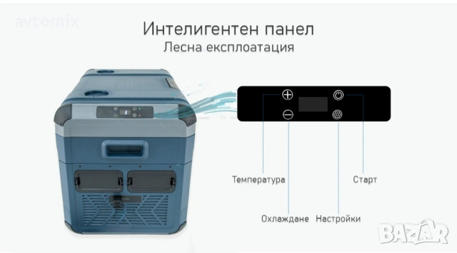 Хладилна кутия с компресор 12V/24V 45 литра, снимка 11 - Аксесоари и консумативи - 53829120