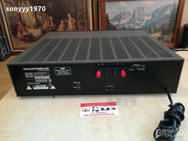 NAD-КРАИНО СТЪПАЛО-ВНОС SWISS 0602221805, снимка 8 - Ресийвъри, усилватели, смесителни пултове - 35693428