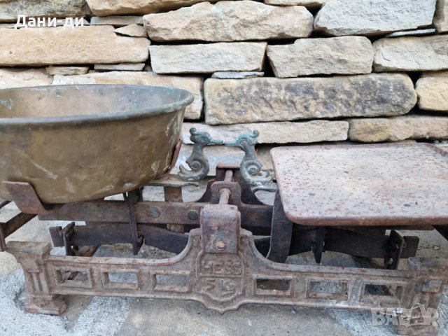 Кантар везна с тежести, грамове, снимка 8 - Антикварни и старинни предмети - 42525726