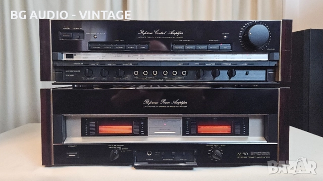 Pioneer M-90, Pioneer C-90 крайно стъпало и предусилвател 