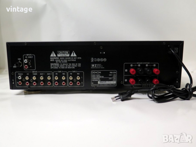 Denon PMA-520A, снимка 6 - Ресийвъри, усилватели, смесителни пултове - 44514119