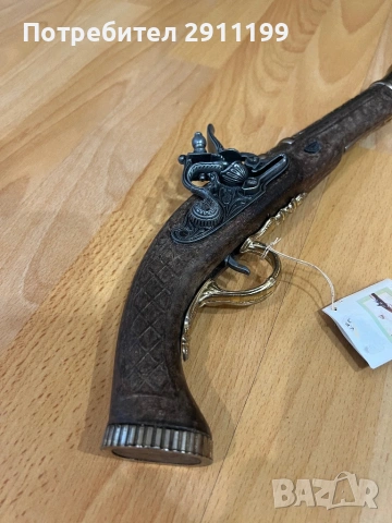 Реплика на кремъклия, снимка 3 - Антикварни и старинни предмети - 53364438