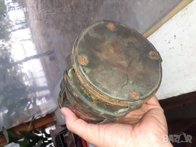 Много стар термос от царско време, снимка 4 - Антикварни и старинни предмети - 53364355