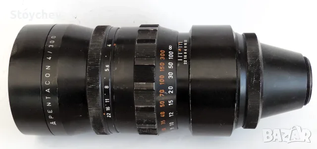 Обектив Pentacon 300mm 1:4, снимка 2 - Обективи и филтри - 56251387