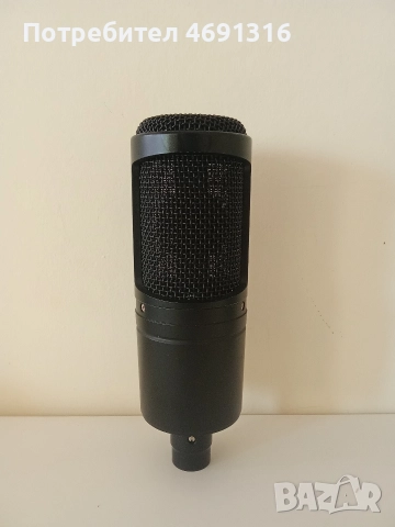 Микрофон at 2020 audio-tecnica, снимка 2 - Аудиосистеми - 52893483