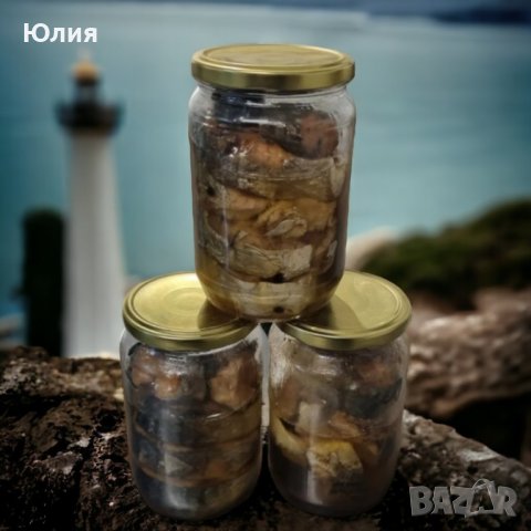 Риба - маринована Зарган , Чернокоп , Маринован Сафрид , Веян Паламуд , Паламуд лакерда ; , снимка 11 - Домашни продукти - 39511216