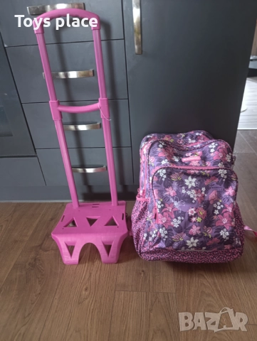 Габол голяма раница за училище на колелца Gabol, снимка 3 - Ученически пособия, канцеларски материали - 51686906