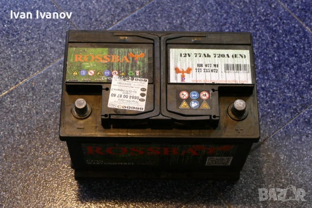 Акумулатор CLARIOS/Rossba 77AH 720A R+ 12V