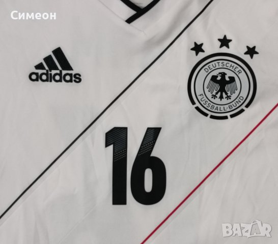 Adidas Germany Home Jersey #16 Philipp Lahm тениска ръст 147-158см, снимка 4 - Детски тениски и потници - 42055806